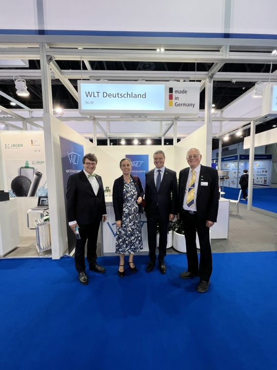 Exhibition at WETEX Dubai 2022